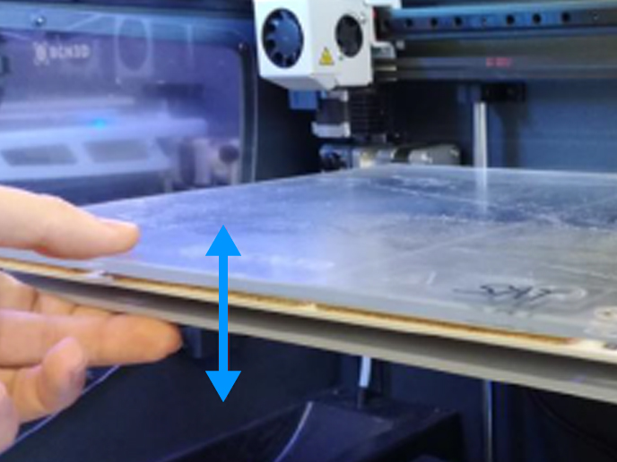 How to fix the printing platform (BCN3D Sigma)